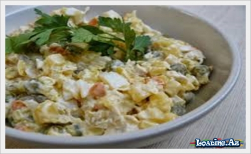 Məşhur salatın xeyiri və ziyanı - LoaDinG.Az