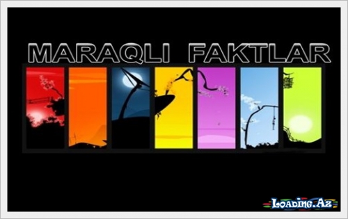 30 maraqlı fakt - LoaDinG.Az