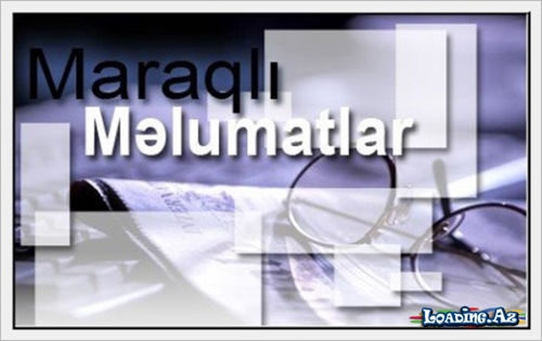 Maraqli Melumatlar - LoaDinG.Az