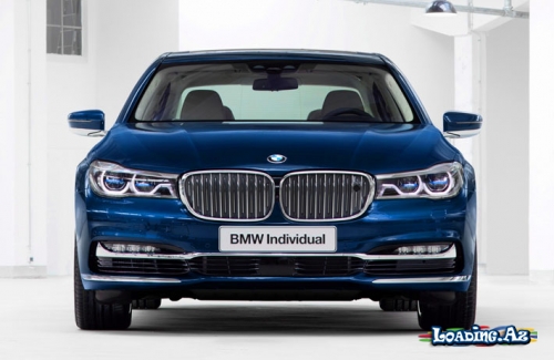 BMW 7-Series-də xüsusi versiya istehsal etdi - LoaDinG.Az