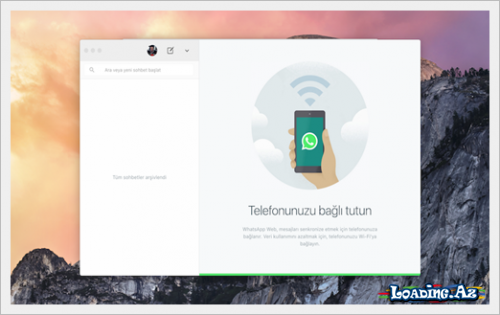 Windows və Mac üçün WhatsApp proqramı təqdim olundu - LoaDinG.Az