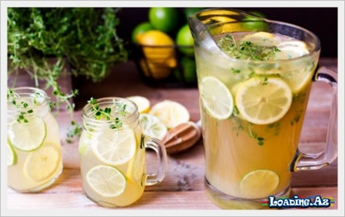 "İce Tea" nin evdə hazırlanması (FOTO) - LoaDinG.Az