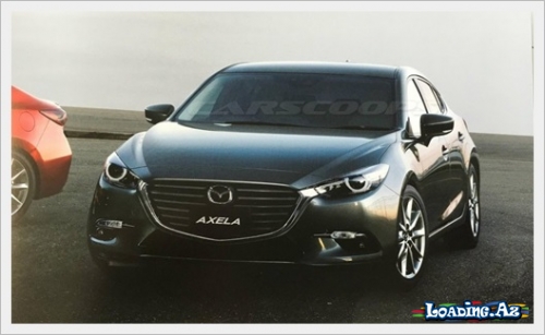 Yenilənmiş Mazda3 modelinin ilk təsviri yayılıb - LoaDinG.Az