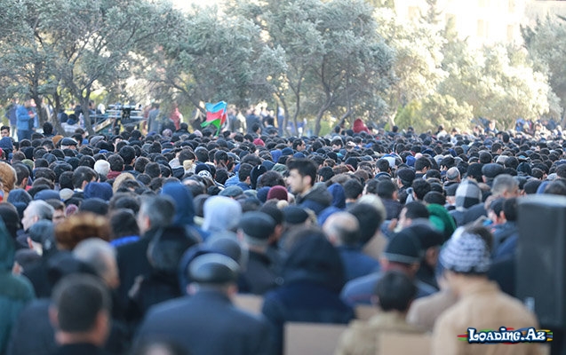"Xocalı" yürüşündən FOTOLAR - LoaDinG.Az