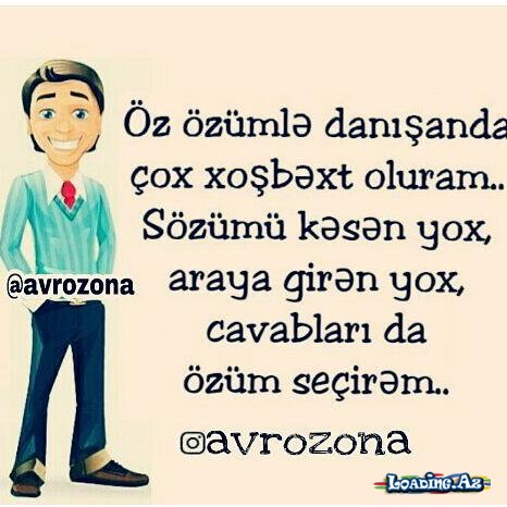 *;) Aləm qarışdı yenə:)*