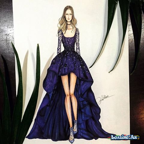 Esmeralda-dan Fashion çizimlər