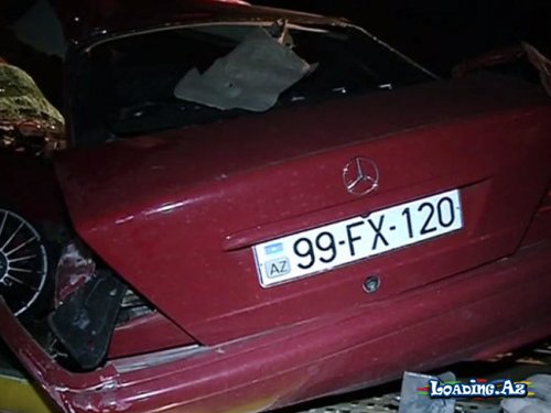 İdarəetməni itirən sürücü özü ilə birgə sərnişinin də həyatına son qoydu - LoaDinG.Az