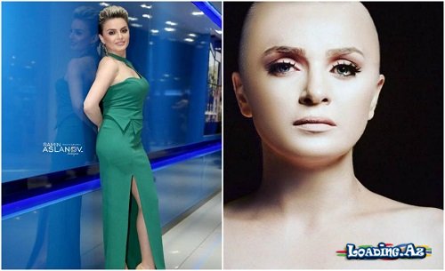 Günay başını keçəl etdi - fotolar - LoaDinG.Az