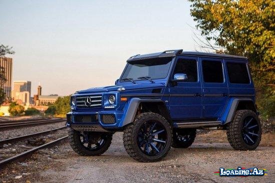 Milyonçunun xüsusi sifarişi ilə hazırlanmış Mercedes - FOTO - LoaDinG.Az