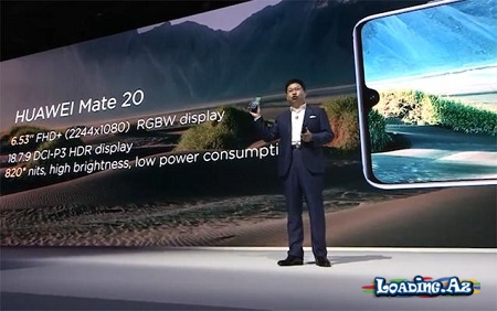Huawei Mate 20 Pro ilə smartfon bazarı yeni eraya qədəm qoydu - LoaDinG.Az