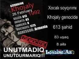 XOCALI SOYQIRIMI - XX ƏSRİN FACİƏSİ