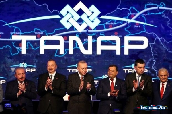 TANAP Avropaya bağlandı - VİDEO