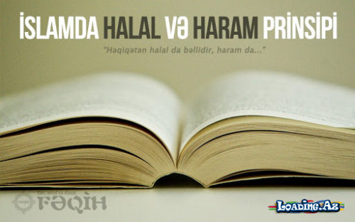 Halal və haram haqqında