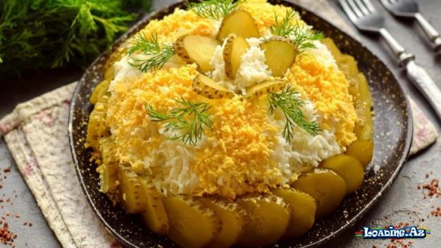 Dadı Və Görünüşü ilə Süfrənizi Bəzəyəcək “Bəyaz Gecə” Salatı
