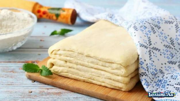 Mayasız Universal Qat-Qat Xəmir