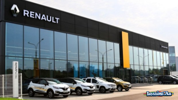 "Renault" avtomobillərinin satışı 6%-dək azalıb - LoaDinG.Az