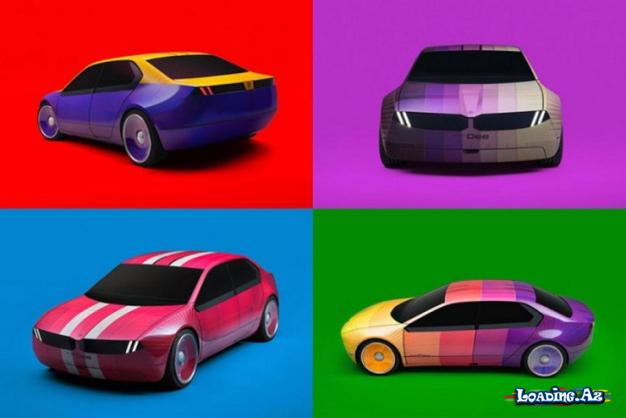 “BMW” rəngi dəyişən avtomobillərini təqdim etdi - VİDEO - LoaDinG.Az