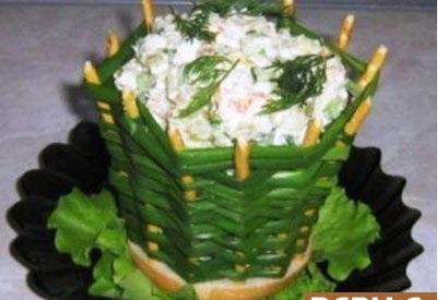 Novruz süfrəsi üçün “Səbət” salatı