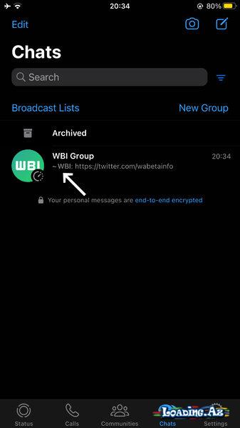 "WhatsApp"dan növbəti yenilik - FOTO