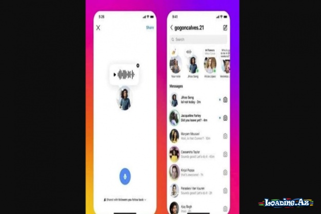 "Instagram" yeni funksiya test edir: Səsli paylaşım etmək mümkün olacaq - LoaDinG.Az