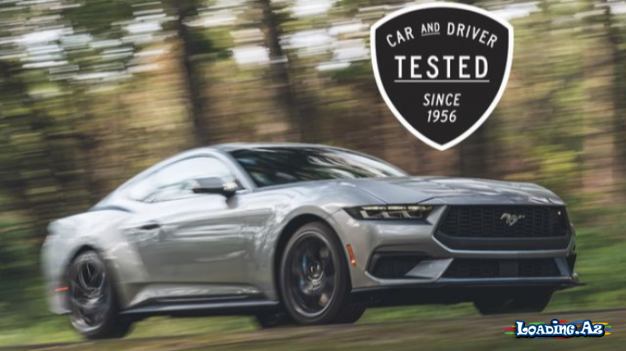 Dünyanın ən sürətli "Mustang" modeli "EcoBoost" - LoaDinG.Az