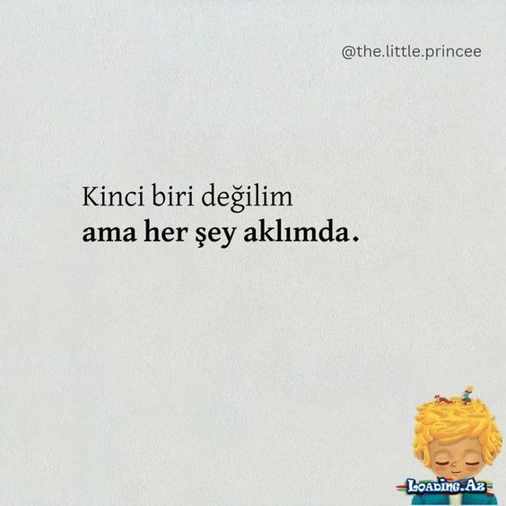 İçine attıkların kederindir. İçinden atamadıkların kaderin… - LoaDinG.Az