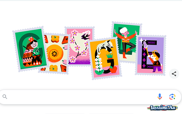 "Google” Novruz bayramına “doodle” həsr etdi - LoaDinG.Az