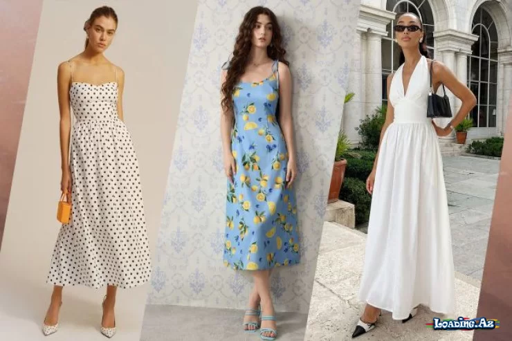 Yayda ziyafət üçün nə geyinmək olar? - Dəbli variantlar - LoaDinG.Az