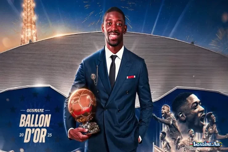 Usman Dembele “Qızıl Top” mükafatının qalibi oldu - LoaDinG.Az