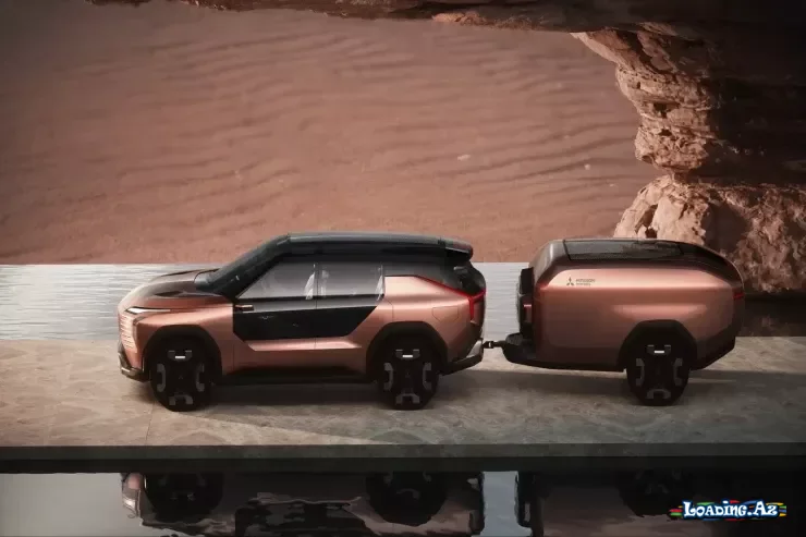 “Mitsubishi”dən qoşquda iki nəfərlik çarpayı olan avtomobil - LoaDinG.Az