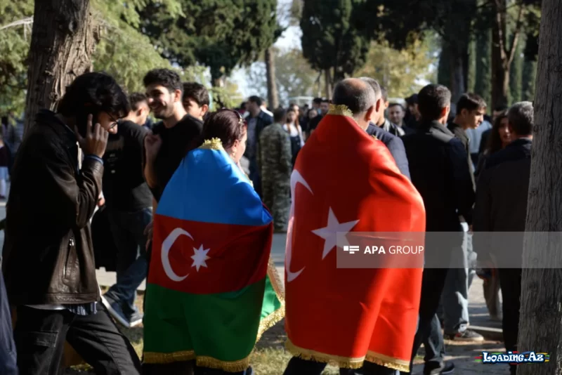 Bakı sakinlərinin ZƏFƏR SEVİNCİ
