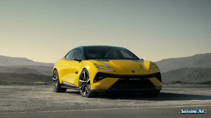 Lotus Emeya elektrik avtomobili sürətli şarj rekordu qırır - LoaDinG.Az