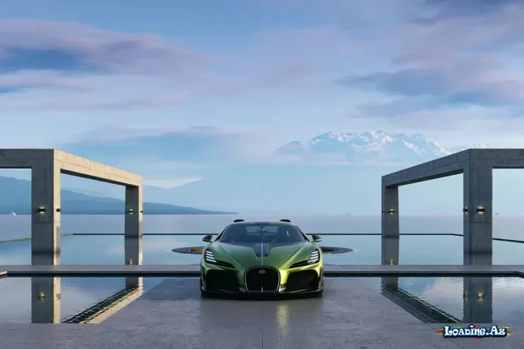 "Bugatti"nin yeni modeli nümayiş olunacaq - LoaDinG.Az
