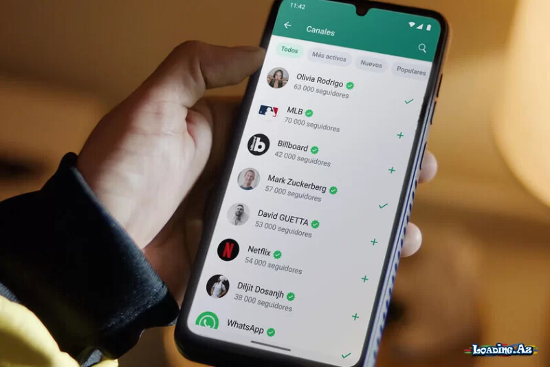 "WhatsApp"dan təhlükəsizliyə görə YENİLİK - LoaDinG.Az