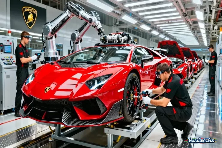 "Lamborghini" rekord gəlir əldə etdi - LoaDinG.Az