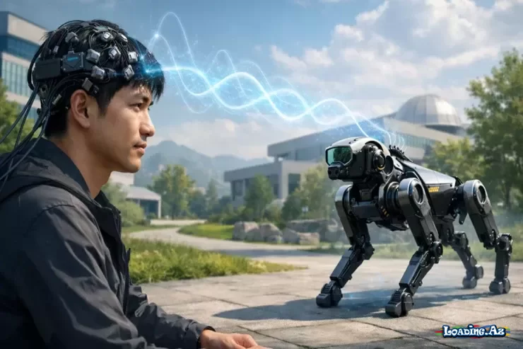 Çində düşüncə ilə idarə olunan robot-it təqdim edildi - LoaDinG.Az