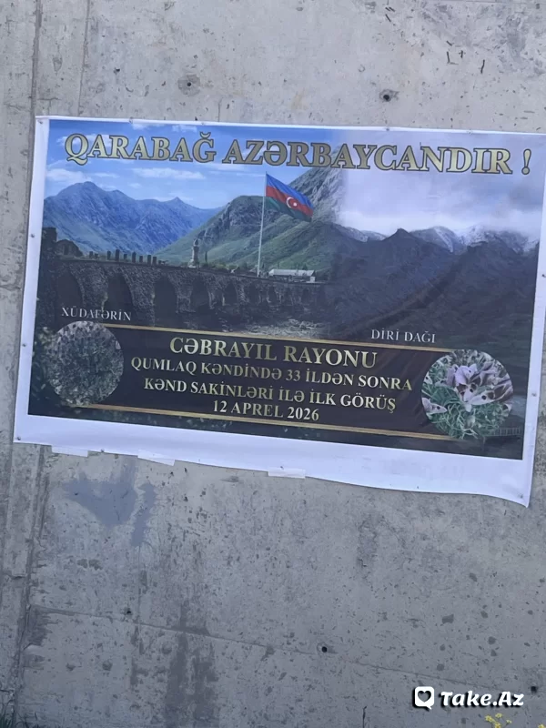 “Qarabağa qayıdış” - Take.Az