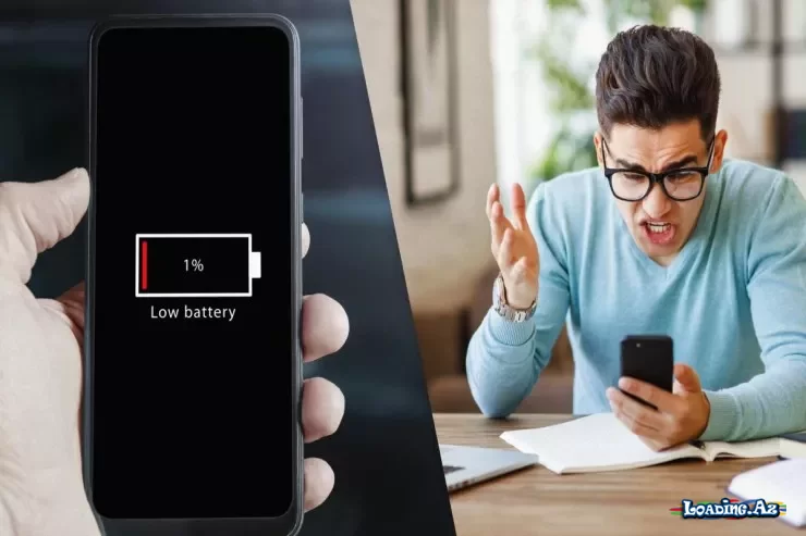 Telefonunuzda batareyanın daha tez tükənməsinin SƏBƏBİ - LoaDinG.Az