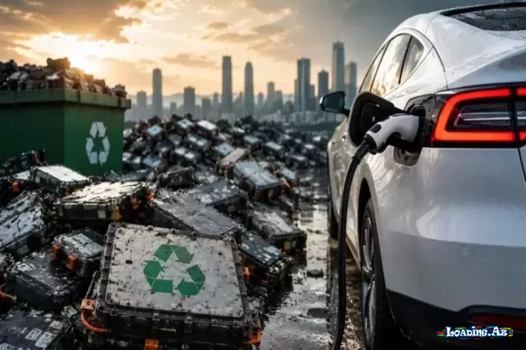 Elektromobillərin görünməyən təhlükəsi: Milyonlarla batareya problemə çevrilir - LoaDinG.Az