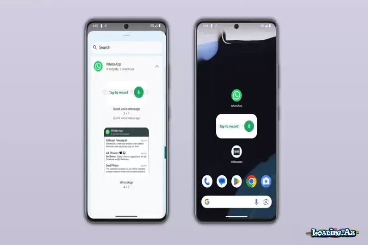 "WhatsApp"dan YENİLİK - Tətbiqi açmadan səsli mesaj göndəriləcək - Take.Az