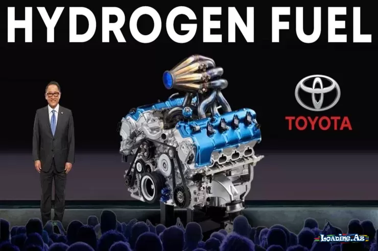 Toyota yeni hidrogen mühərrikini təqdim etdi - LoaDinG.Az
