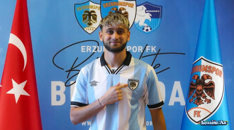 Nəriman Axundzadə “Erzurumspor” tarixində ikinci azərbaycanlı oldu - LoaDinG.Az