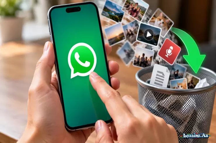 “WhatsApp” daim bir ton zibil saxlayır: Onu necə təmizləmək və yer boşaltmaq olar - LoaDinG.Az