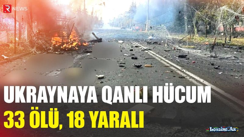 Rusiya Ukraynada avtobusları vurdu: 12 ölü, 14 yaralı - LoaDinG.Az