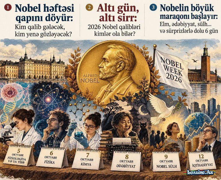Nobel həftəsi açılır - LoaDinG.Az